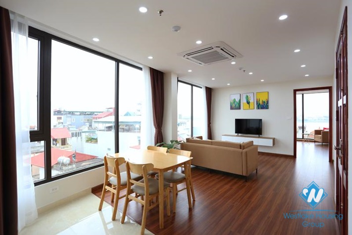 New and bright 02 bedrooms apartment for rent in Nhat Chieu st, Tay Ho District 