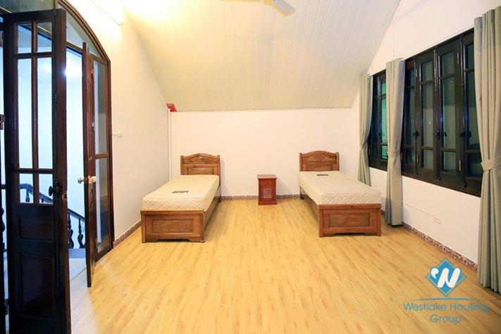 Swimming pool house for rent in Tay Ho, Hanoi