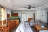 Lake view apartment with 3 bedrooms for rent in quiet alley Au Co st, Tay Ho District 