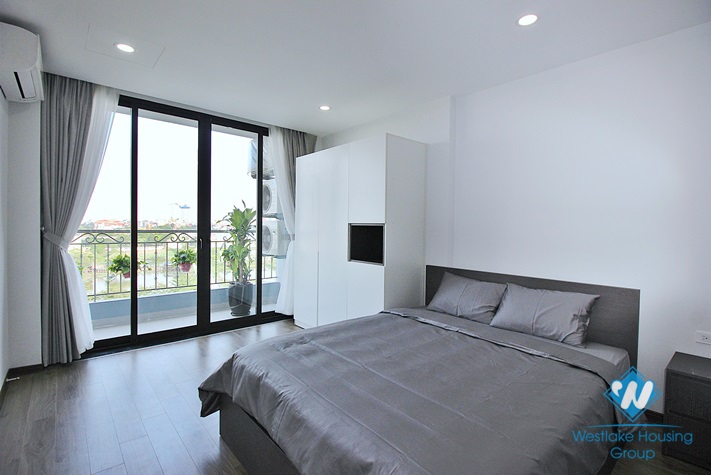 Lake view two bedroom apartment for rent in No 57 Trinh Cong Son, Tay Ho, Ha Noi, Viet Nam