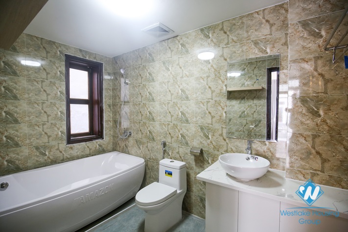 Affordable villa with large patio for rent in Tay Ho