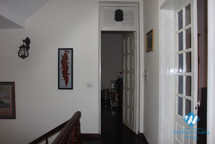 French villa with swimming pool for rent in Tay Ho, Hanoi
