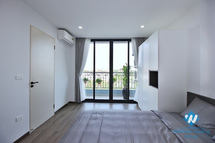Lake view two bedroom apartment for rent in No 57 Trinh Cong Son, Tay Ho, Ha Noi, Viet Nam