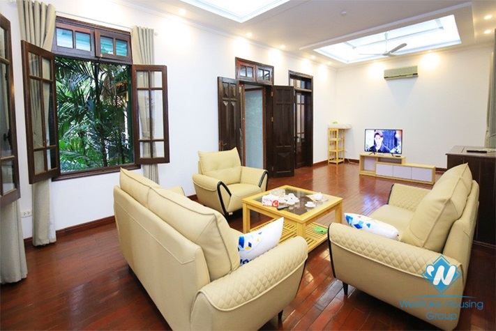 Swimming pool house for rent in Tay Ho, Hanoi