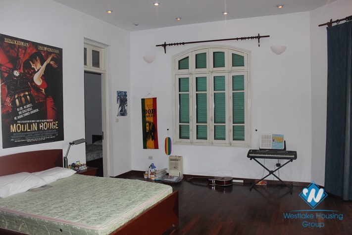French villa with swimming pool for rent in Tay Ho, Hanoi