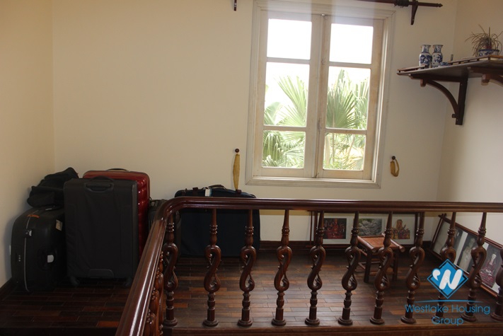 French villa with swimming pool for rent in Tay Ho, Hanoi