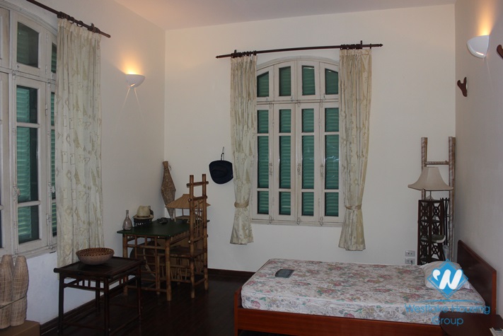 French villa with swimming pool for rent in Tay Ho, Hanoi