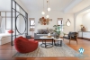 Bright spacious 2-bedroom serviced apartment for rent on To Ngoc Van