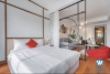 Bright spacious 2-bedroom serviced apartment for rent on To Ngoc Van