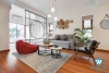 Bright spacious 2-bedroom serviced apartment for rent on To Ngoc Van