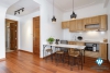 Bright spacious 2-bedroom serviced apartment for rent on To Ngoc Van