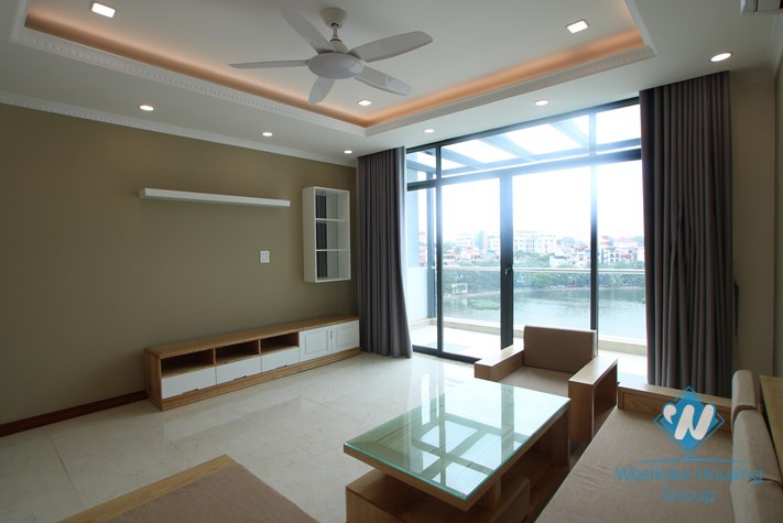 01 bedroom apartment with lake view for rent in Truc Bach area, Ba Dinh, Hanoi