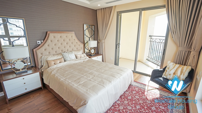 Spectacular serviced 3 bedroom apartment for rent in D’. Le Roi Soleil, Tay Ho, Hanoi