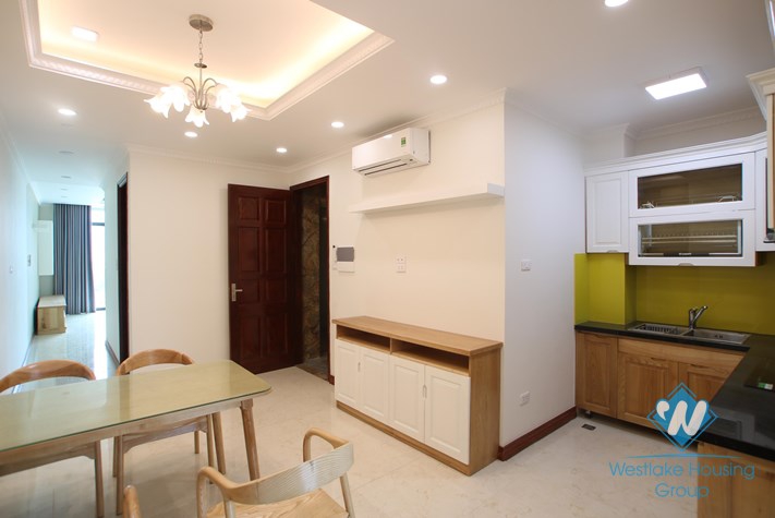 01 bedroom apartment with lake view for rent in Truc Bach area, Ba Dinh, Hanoi
