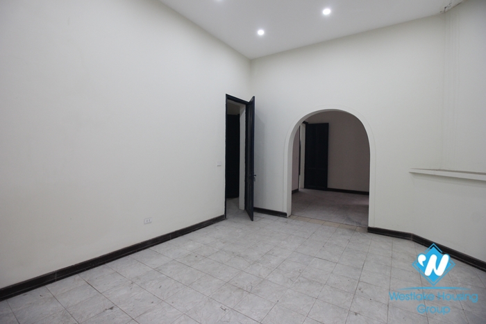 Villa for rent in Hoan Kiem is suitable for living, business or office