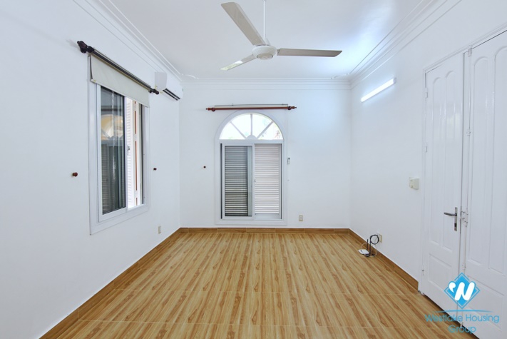 Furnished house rental with swimming pool in a quiet area in Tay Ho district, Hanoi