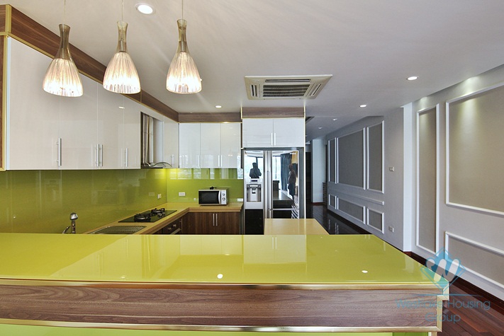 Good-quality nice spacious apartment for rent in Yen Phu village 