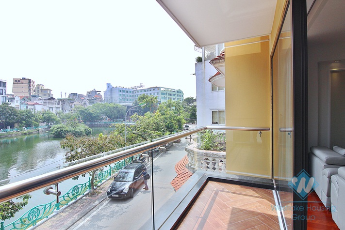 Good-quality nice spacious apartment for rent in Yen Phu village 