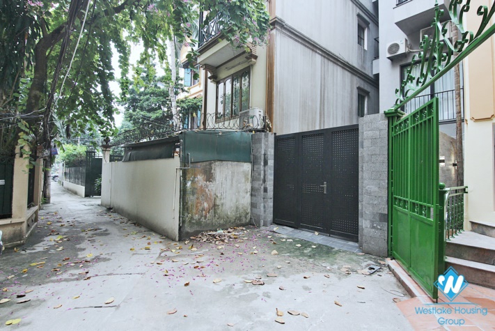 Furnished house rental with swimming pool in a quiet area in Tay Ho district, Hanoi