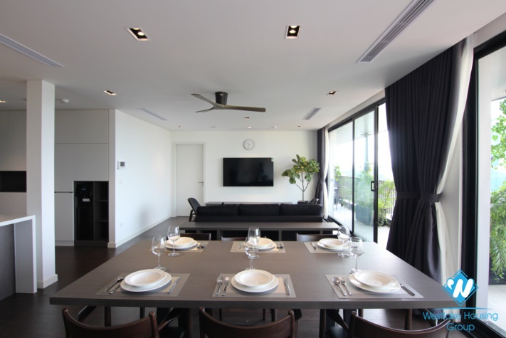 Newly- high end 3 bedroom apartment for rent in Tay Ho