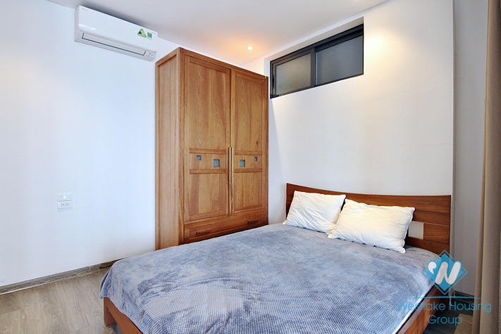 Beautiful apartment with Westlake view for rent in Tay Ho, Ha Noi