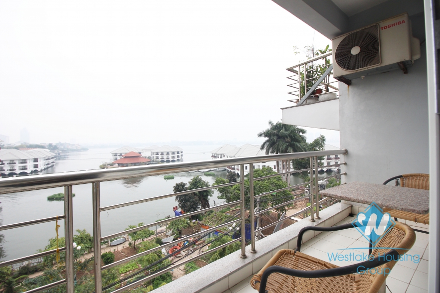 A spacious 1 bedroom apartment with lake view in Tu hoa, Tay ho, Ha noi