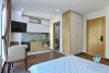 A bright and cheap studio apartment for rent in To Ngoc Van, Tay Ho, Ha Noi