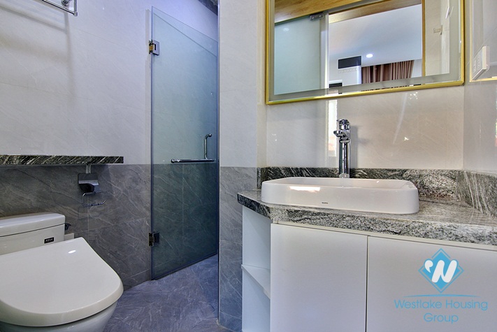 A bright and cheap studio apartment for rent in To Ngoc Van, Tay Ho, Ha Noi