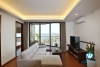 Brand-new, Breaking view,  Big balcony and  modern design apartment for rent in Tay Ho