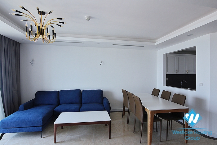 Two bedroom apartment with city view for rent at D Le Roi Soleil Xuan Dieu Tay Ho Hanoi