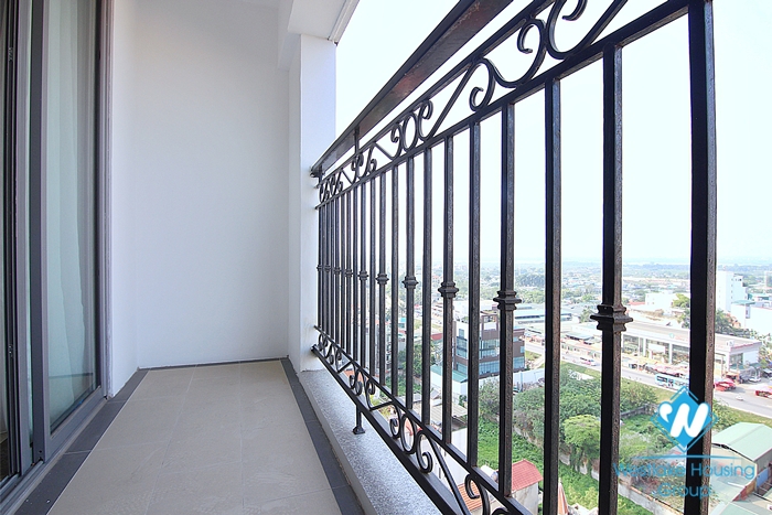 Two bedroom apartment with city view for rent at D Le Roi Soleil Xuan Dieu Tay Ho Hanoi