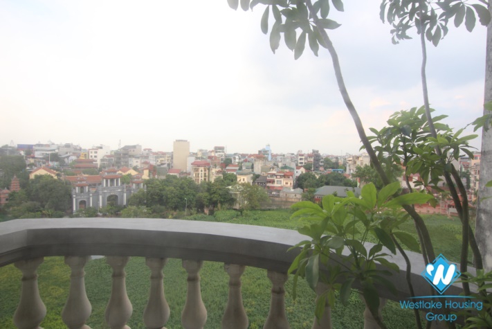 Spacious 3 bedroom apartment available for rent on Xuan Dieu street, Tay Ho, Hanoi.