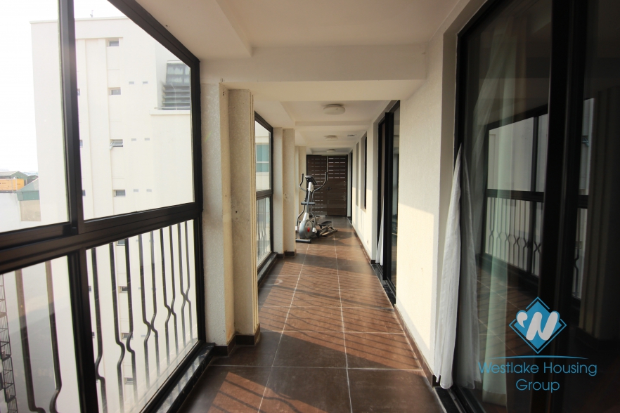 A brillian 3 bedroom apartment for rent in Hoan Kiem