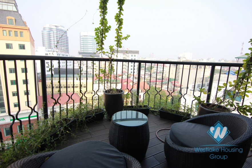 A brillian 3 bedroom apartment for rent in Hoan Kiem
