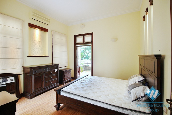 Lake view house with 5 bedrooms in Tay Ho