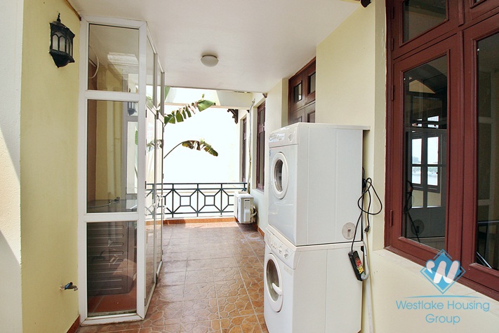 Lake view house with 5 bedrooms in Tay Ho