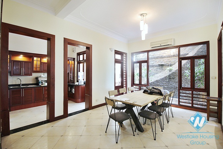 Lake view house with 5 bedrooms in Tay Ho