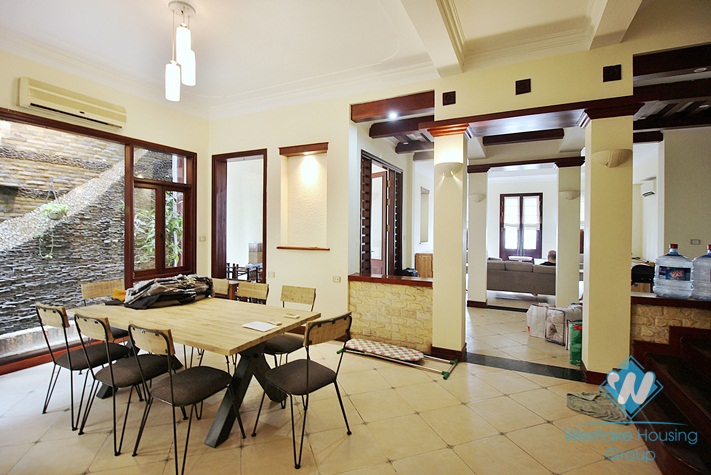 Lake view house with 5 bedrooms in Tay Ho