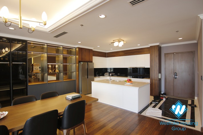 Luxury and modern design apartment for rent in Ba Dinh District