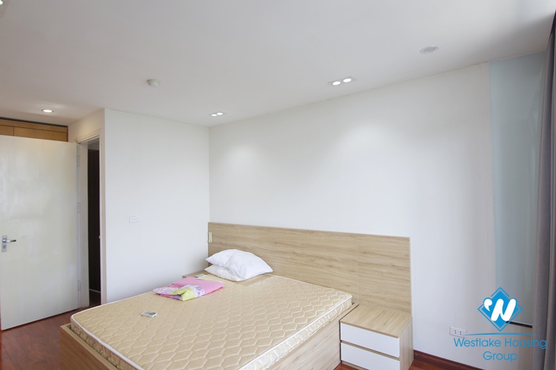 Bright 2-bedroom apartment with beautiful lakeview for rent on Kim Ma