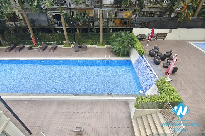 Three bedroom duplex serviced apartment for rent in Hoan Kiem