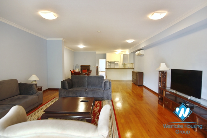 Three bedroom duplex serviced apartment for rent in Hoan Kiem