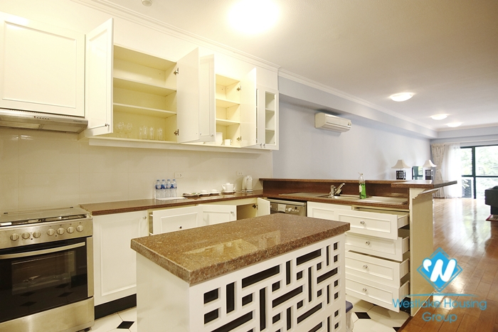 Three bedroom duplex serviced apartment for rent in Hoan Kiem