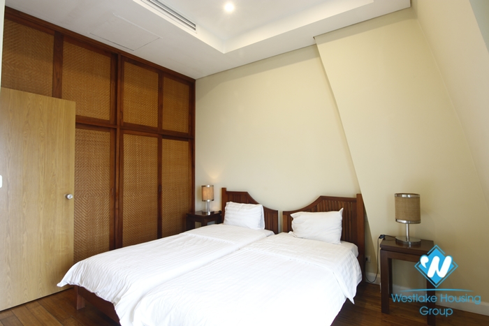 A big 3 bedrooms apartment for rent in Pacific Ly Thuong Kiet st, Hoan Kiem District