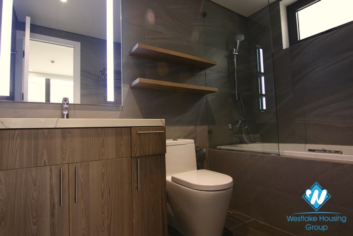 A fabulous brand- new 2 bedroom apartment for rent on Thuy Khue street