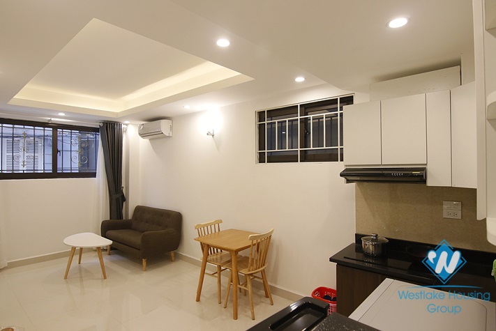 A modern one-bedroom apartment on Dao Tan st, Ba Dinh