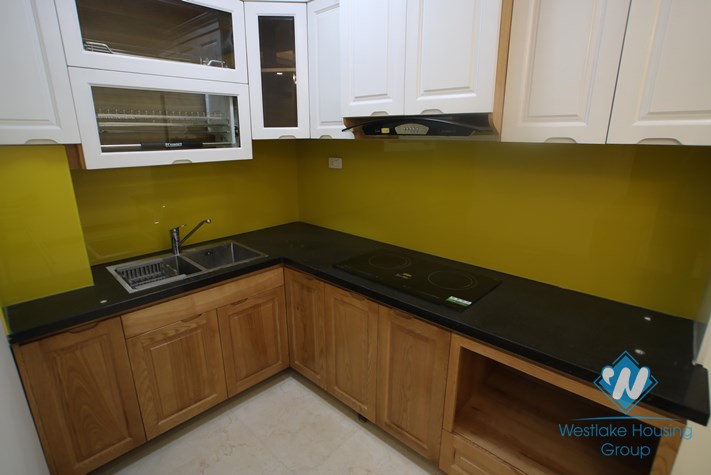 01 bedroom apartment with lake view for rent in Truc Bach area, Ba Dinh, Hanoi