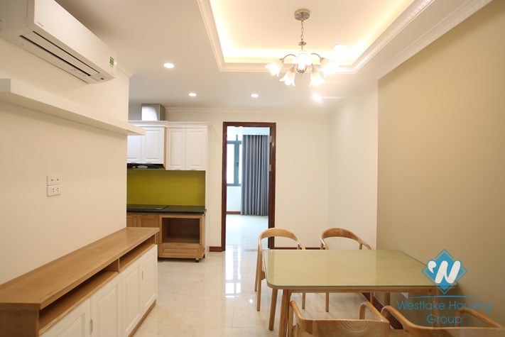 01 bedroom apartment with lake view for rent in Truc Bach area, Ba Dinh, Hanoi