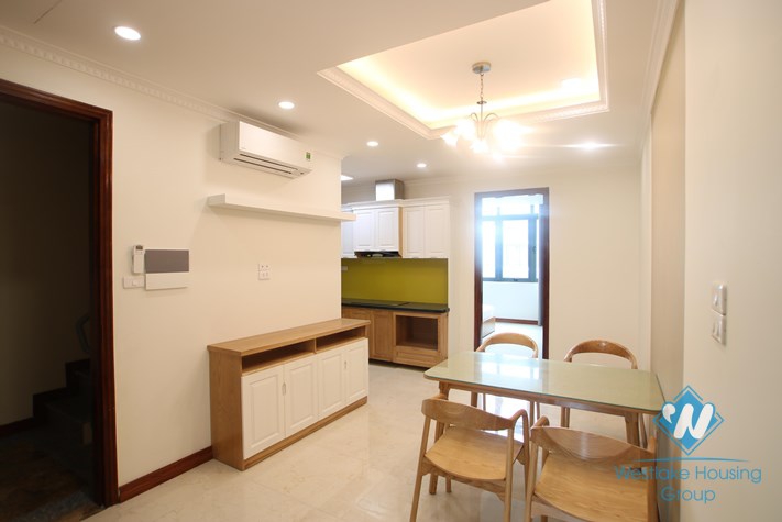 01 bedroom apartment with lake view for rent in Truc Bach area, Ba Dinh, Hanoi