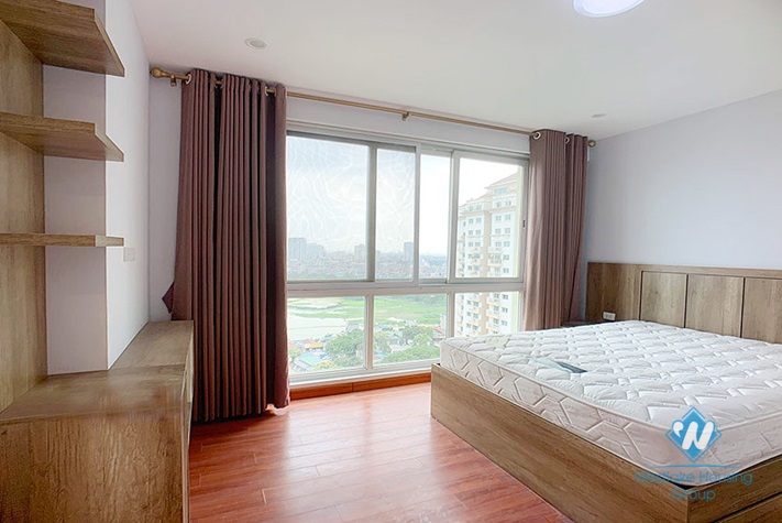 Large size furnished apartment available for rent in Ciputra, Hanoi